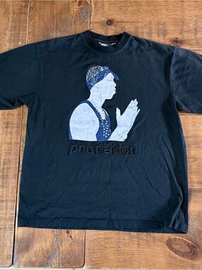 Rare 90s PNB Nation Graphic Short Sleeve Tee